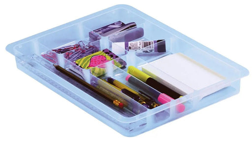 Really Useful Box kantoorverdeler met 8 vakken voor 4 liter of 9 liter, transparant - OfficeTown
