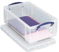 Really Useful Box Opbergdoos 12 liter, doorzichtig - OfficeTown