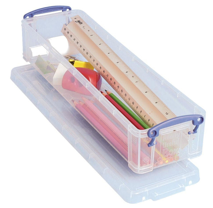Really Useful Box opbergdoos 1,5 liter, transparant - OfficeTown