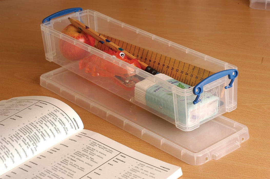 Really Useful Box opbergdoos 1,5 liter, transparant - OfficeTown