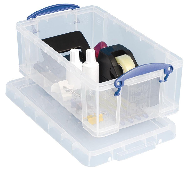 Really Useful Box opbergdoos 5 liter, doorzichtig - OfficeTown