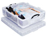 Really Useful Box opbergdoos 70 liter, transparant 4 stuks - OfficeTown