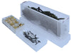 Really Useful Box opbergdoos 77 liter met 2 verdelers, transparant 6 stuks - OfficeTown