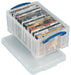 Really Useful Box opbergdoos 9 liter, transparant - OfficeTown