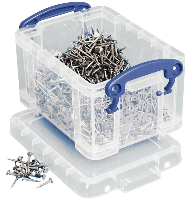 Really Useful Box visitekaarthouder 0,3 liter, transparant - OfficeTown