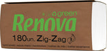 Renovagreen papieren handdoeken, Z - vouw, 2 - laags, 180 vellen, pak van 20 stuks - OfficeTown