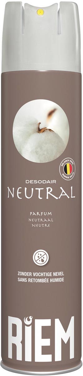 Riem Desodair luchtverfrisser Neutral, spray van 300 ml - OfficeTown