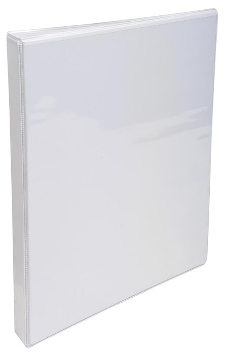 Ringmap Exacompta Kreacover aanpasbaar 4 ringen van 20 mm, rug van 3,4 cm, wit - OfficeTown