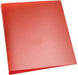 Ringmap Q - CONNECT, PP, 2 ringen, 25 mm, doorzichtig rood - OfficeTown