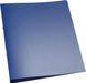 Ringmap Q - CONNECT, PP, 2 ringen, 25 mm, transparant blauw met O - ringen - OfficeTown