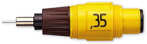 Rotring Isograph tekenkop, 0,35 mm, geel - OfficeTown
