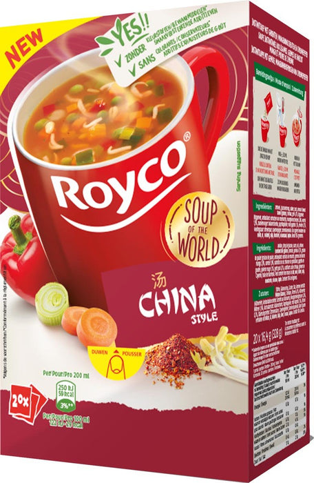 Royco Minute Soup Chinese Style, pak van 20 zakjes - OfficeTown