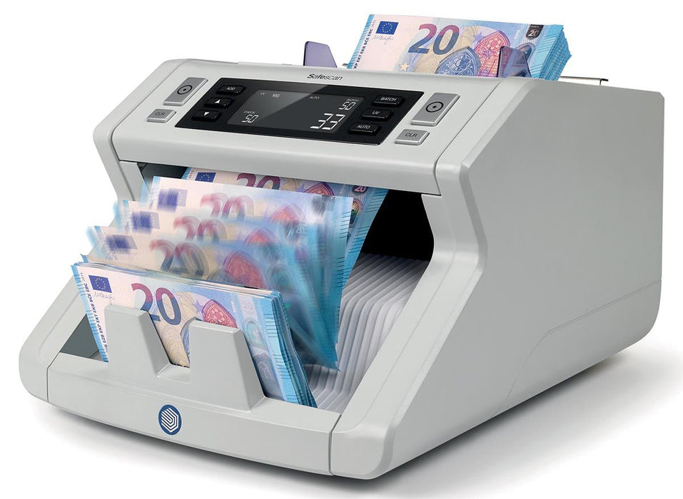 Safescan biljettelmachine 2250, met 3 - voudige valsgelddetectie - OfficeTown