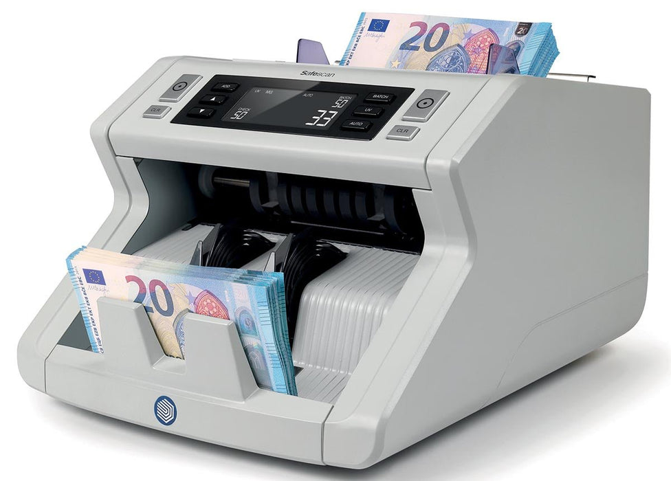 Safescan biljettelmachine 2250, met 3 - voudige valsgelddetectie - OfficeTown