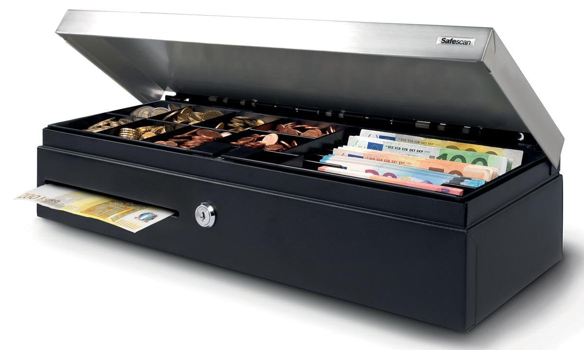 Safescan Flip - Top Kassalade SD - 4617S met Metalen Behuizing en Verstelbare Vakken - OfficeTown
