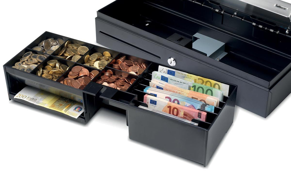 Safescan Flip - Top Kassalade SD - 4617S met Metalen Behuizing en Verstelbare Vakken - OfficeTown