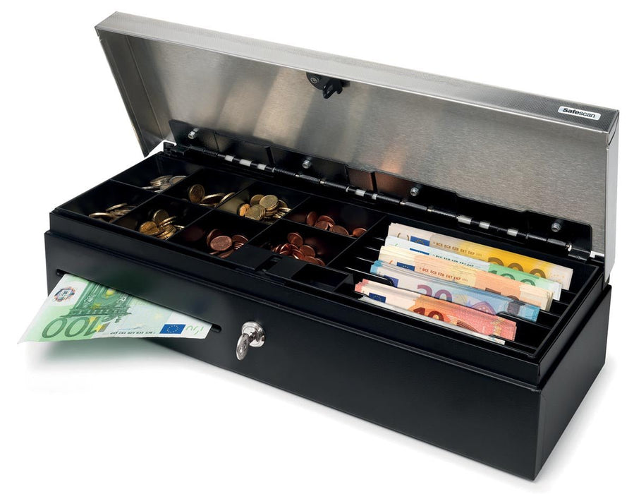 Safescan Flip - Top Kassalade SD - 4617S met Metalen Behuizing en Verstelbare Vakken - OfficeTown