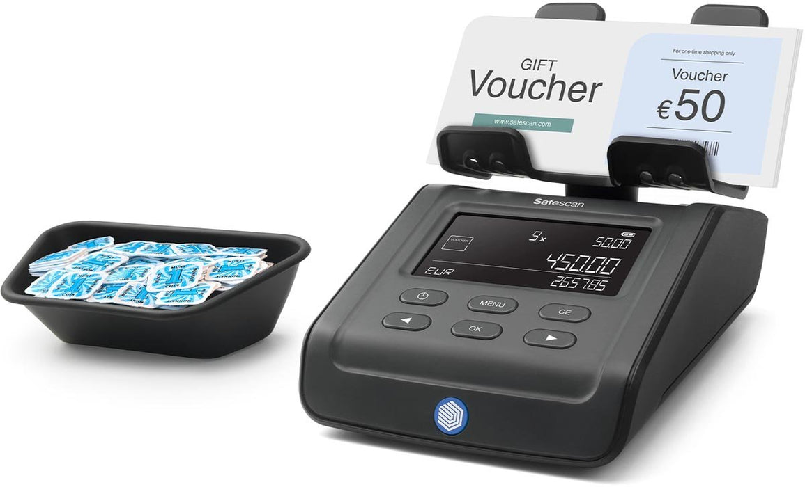 Safescan Geldtelweegschaal 6175 met Valutatelling - OfficeTown