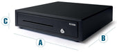 Safescan kassalade LD - 4141, geschikt voor licht gebruik - OfficeTown