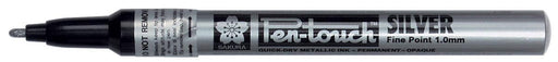 Sakura verfmarker Pen - Touch 1 mm punt, zilver - OfficeTown
