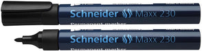 Schneider permanente marker Maxx 230 zwart - OfficeTown