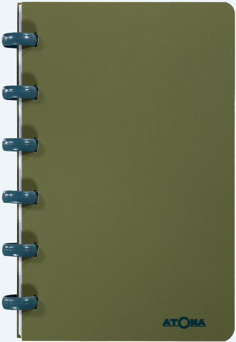 Schrift Atoma Terra, ft A6, 120 pagina's, geruit 5 mm, 12 stuks - OfficeTown