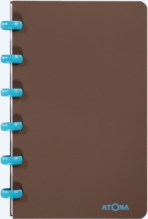 Schrift Atoma Terra, ft A6, 120 pagina's, geruit 5 mm, 12 stuks - OfficeTown