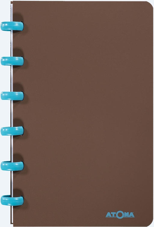 Schrift Atoma Terra, ft A6, 120 pagina's, geruit 5 mm, 12 stuks - OfficeTown