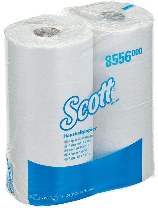 Scott Comfort keukenrol, 2 - laags, 150 vellen, pak van 2 rollen - OfficeTown