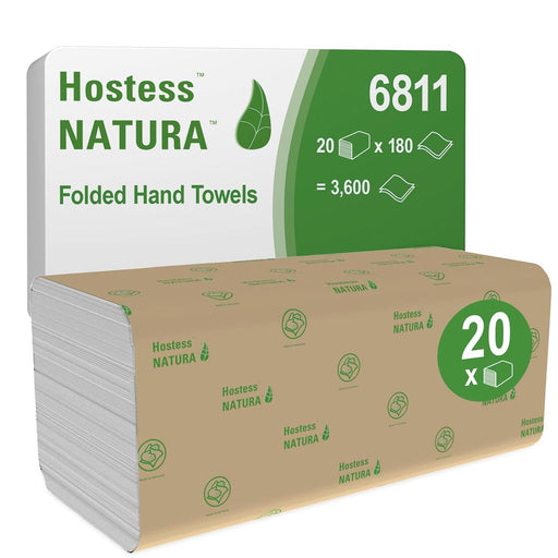 Scott papieren handdoek Natura, Z - vouw, 2 - laags, 180 vellen, pak van 20 stuks - OfficeTown