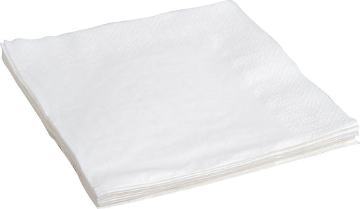 Servetten, ft 24 x 24 cm, 2 - laags, wit, pak van 10 x 400 stuks - OfficeTown
