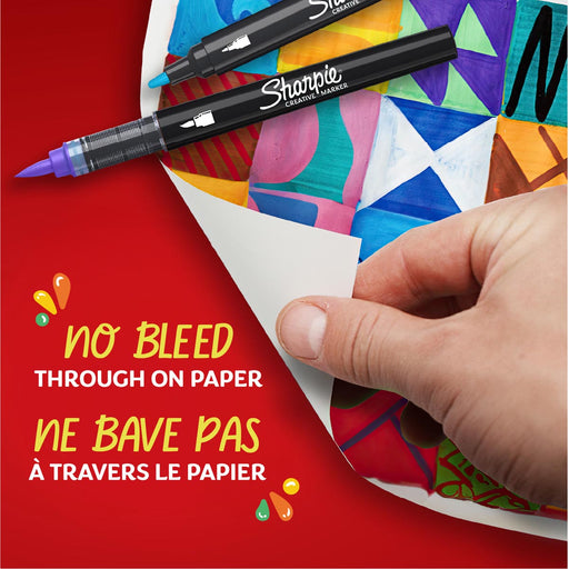 Sharpie paintmarker, blister van 12 stuks, assorti - OfficeTown