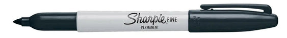 Sharpie Permanent marker Fine zwart - OfficeTown