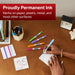 Sharpie permanente marker, twin tip, zwart 12 stuks - OfficeTown