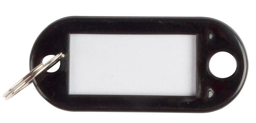 Sleutelhanger Q - CONNECT, set van 10, zwart - OfficeTown