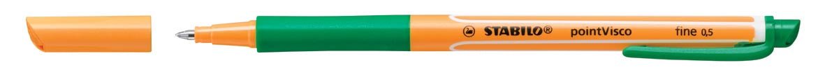 STABILO pointVisco roller, 0,5 mm, groen - OfficeTown