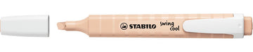 STABILO SWING COOL naturecolor markeerstift, beige 10 stuks - OfficeTown