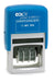 Stempel met datumfunctie en blauwe en rode inkt - OfficeTown
