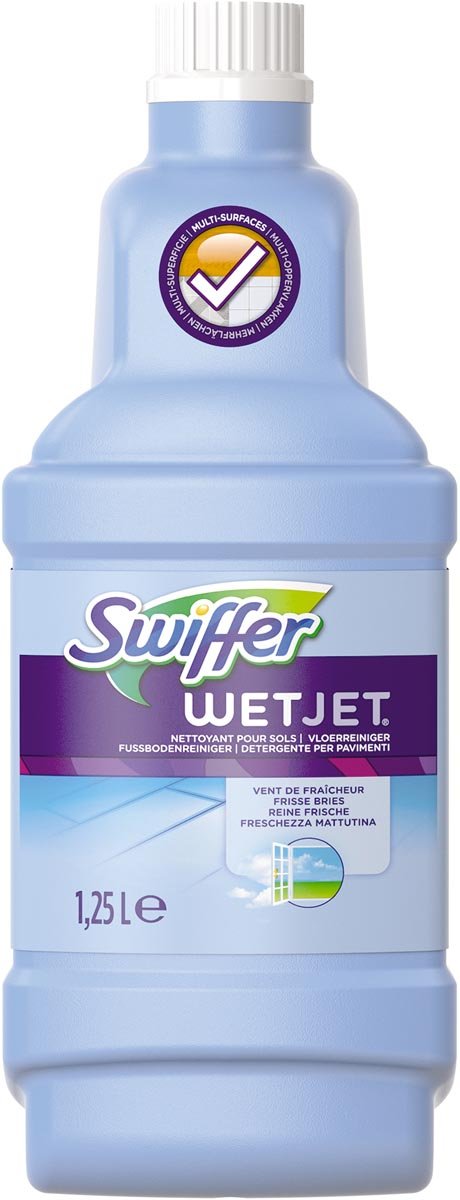 Swiffer Wetjet Vloerreiniger Frisse Bries, 1,25 l fles - OfficeTown