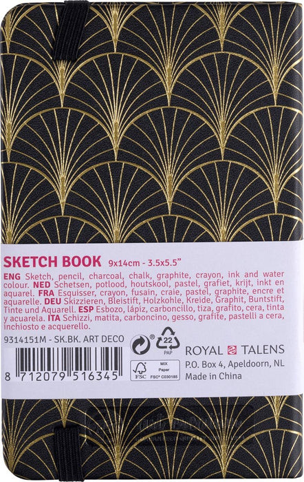 Talens Art Creation schetsboek, Art Deco, 9 x 14 cm - OfficeTown