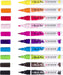 Talens Ecoline Brush pen, etui van 10 stuks, helder - OfficeTown