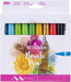 Talens Ecoline Brush pen, etui van 20 stuks, assorti - OfficeTown