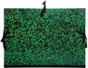 Tekenmap Exacompta met linten ft 32 x 45 cm (A3) met groen/zwart gemarmerde afwerking - OfficeTown