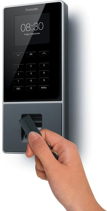 Tijdregistratiesysteem Safescan TimeMoto 626 met RFID en vingerafdruklezer - OfficeTown
