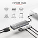 Trust Dalyx 7 - in - 1 USB - C Multiport Adapter - OfficeTown