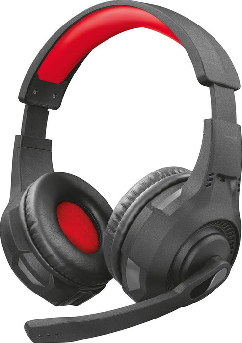 Trust GXT 1180RW 4 - in - 1 Gaming Set met headset, qwerty - toetsenbord, muis en muismat met LED - verlichting - OfficeTown