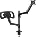 Trust Mara monitorarm, dubbele arm met 1 laptoparm, zwart - OfficeTown