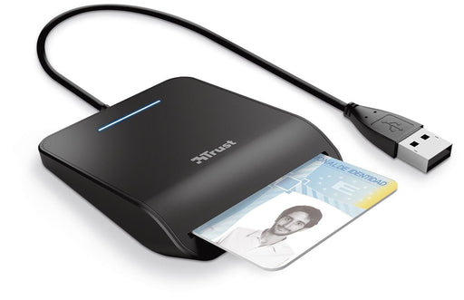 Trust Primo DNI Smartcard eID - kaartlezer - Zwart - OfficeTown
