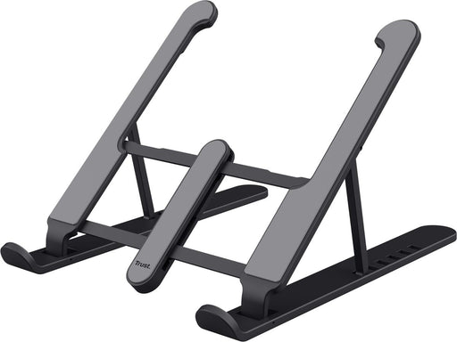 Trust Primo laptopstandaard, opvouwbaar, grijs - OfficeTown