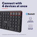 Trust Vaiya draadloos toetsenbord, muti - device, qwerty - OfficeTown